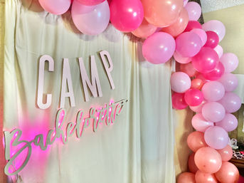 Bach Bee's Tahoe Themed Bachelorette Decor with Insta-Worthy Add Ons image 5