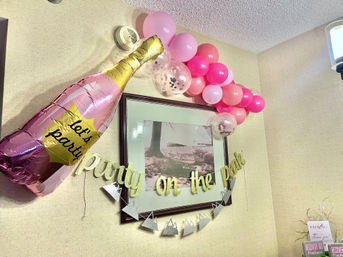 Bach Bee's Tahoe Themed Bachelorette Decor with Insta-Worthy Add Ons image