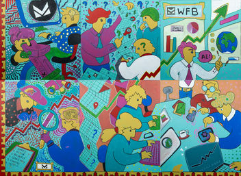 Collaborative Mural Painting: Customized & Creative image 4