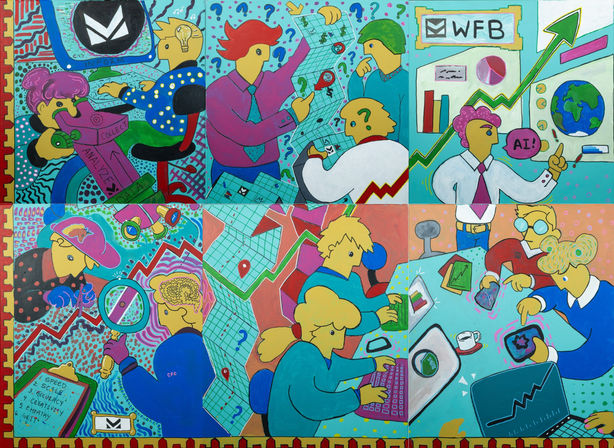 Collaborative Mural Painting: Customized & Creative image 4