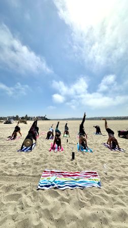 Private Group Yoga: Enjoy a Customized Class at the Beach or Your Airbnb image 8