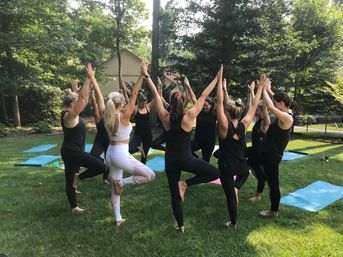 Private Yoga Class with Custom Playlists, Mimosa Add-Ons, and Cold Lavender Eye Towels image 14