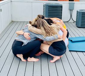 Private Yoga Class with Custom Playlists, Mimosa Add-Ons, and Cold Lavender Eye Towels image 16