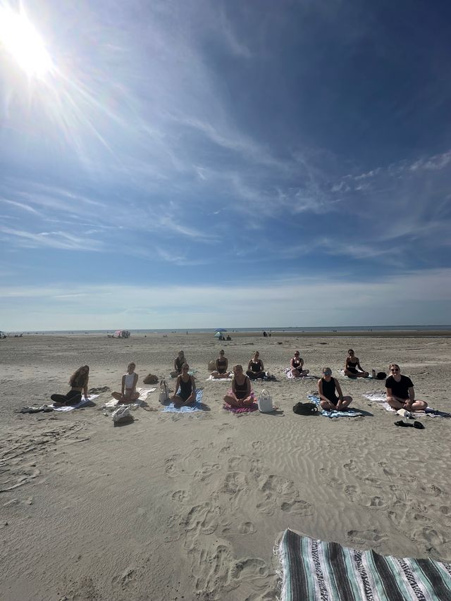 Beach Bliss: A Private Yoga and Mimosa Experience image 3