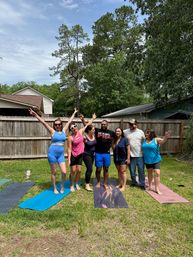 Beach Bliss: A Private Yoga and Mimosa Experience image 5