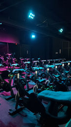 High-Energy Spin Class in an Insta-Worthy 70s Inspired Boutique Indoor Cycling Studio image 4