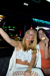 Ultimate 5+ Hour Luxury Party Bus Rental: Stocked Cooler, 4K TV & 4000W Sound System image 6