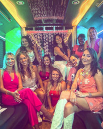 Luxury Party Bus Rental with Stocked Cooler, 4K TV, and 4000W Sound System image 11