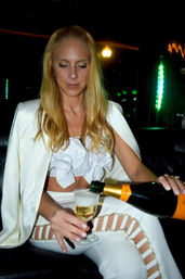 Ultimate 5+ Hour Luxury Party Bus Rental: Stocked Cooler, 4K TV & 4000W Sound System image 5