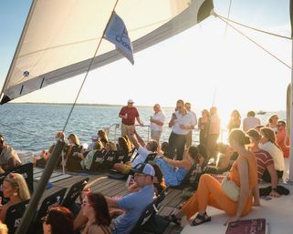 Sunset Sail Catamaran w/Bar– The Ultimate CHS Bachelorette Experience image 6