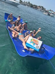 Double Deck Tiki Boat Party: Slides, BYOB & Sandbar Fun image 11