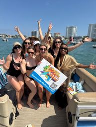 Double Deck Tiki Boat Party: Slides, BYOB & Sandbar Fun image 18