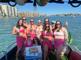 Double Deck Tiki Boat Party: Slides, BYOB & Sandbar Fun image 21