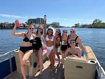 Double Deck Tiki Boat Party: Slides, BYOB & Sandbar Fun image 22