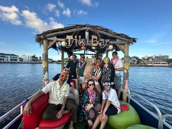 Double Deck Tiki Boat Party: Slides, BYOB & Sandbar Fun image 23
