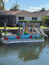 Double Deck Tiki Boat Party: Slides, BYOB & Sandbar Fun image 16