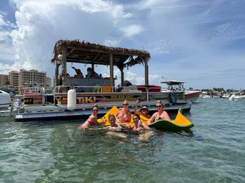 Double Deck Tiki Boat Party: Slides, BYOB & Sandbar Fun image 5