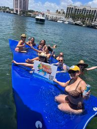 Double Deck Tiki Boat Party: Slides, BYOB & Sandbar Fun image 13