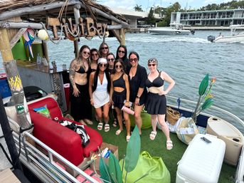 Double Deck Tiki Boat Party: Slides, BYOB & Sandbar Fun image 12
