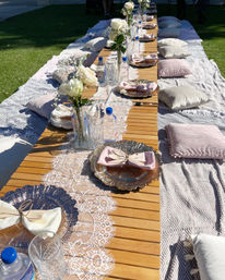 Beautiful Luxe Desert Picnic Setup Curated for Your Party Theme and Wants image 5