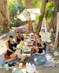 Beautiful Luxe Desert Picnic Setup Curated for Your Party Theme and Wants image 17