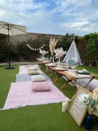 Beautiful Luxe Desert Picnic Setup Curated for Your Party Theme and Wants image 10