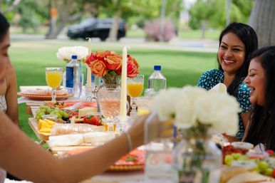 Beautiful Luxe Desert Picnic Setup Curated for Your Party Theme and Wants image 16