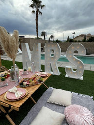 Beautiful Luxe Desert Picnic Setup Curated for Your Party Theme and Wants image 11