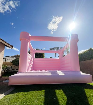 Modern Bouncy Castles + Trendy Paleta Carts Delivery image 3