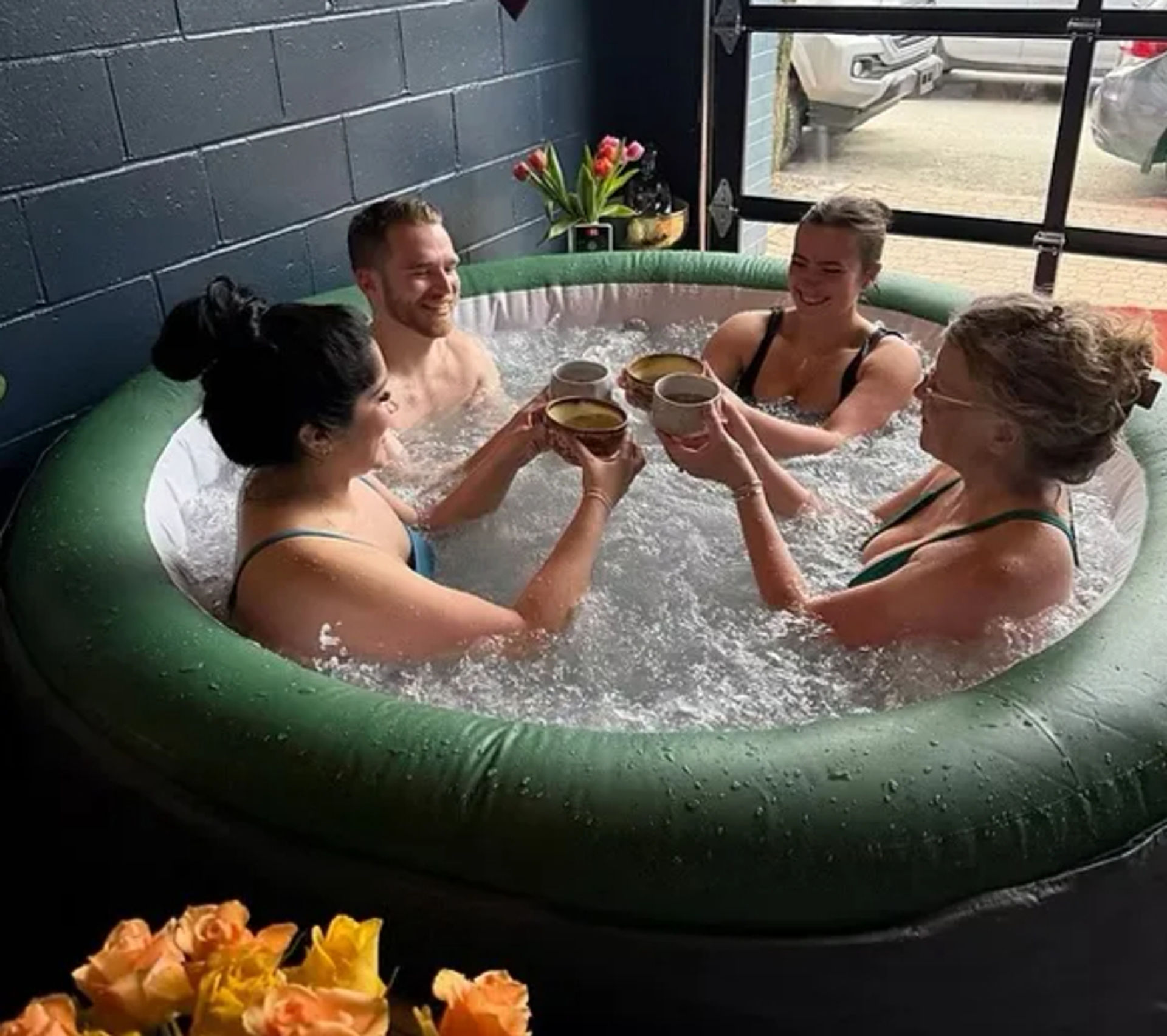 Private Wellness Party: 2-Hour Hot Tub, Cold Plunge & Sauna Experience image 1