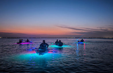 Extraordinary Night Time Kayaking Experience on Lake Austin image 4
