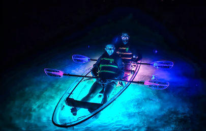 Extraordinary Night Time Kayaking Experience on Lake Austin image 3