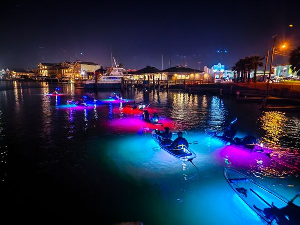 Extraordinary Night Time Kayaking Experience on Lake Austin image 8