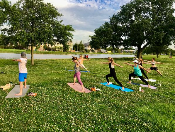 Private Yoga Class with Custom Playlists, Mimosa Add-Ons, and Cold Lavender Eye Towels image 4