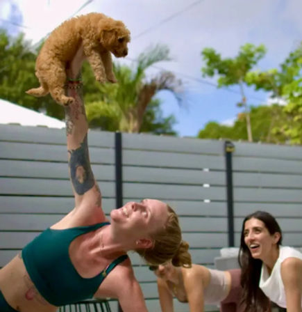 Puppy Yoga Experience at Your Vacation Rental image 3