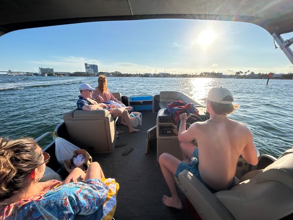 4-Hour Sandbar Excursion Aboard Party Pontoon (BYOB) image 11