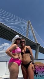 Charleston's Private Party Boat Rooftop Deck & Floating Party Mat BYOB Charter image 19