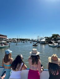 Charleston's Private Party Boat Rooftop Deck & Floating Party Mat BYOB Charter image 25