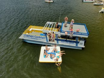 Private Party Boat Complete with Rooftop Deck & Floating Party Mats (BYOB) image 7