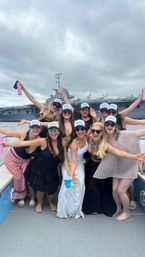 Charleston's Private Party Boat Rooftop Deck & Floating Party Mat BYOB Charter image 11