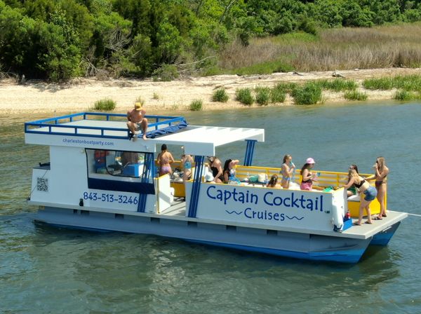 Private Party Boat Complete with Rooftop Deck & Floating Party Mats (BYOB) image 17