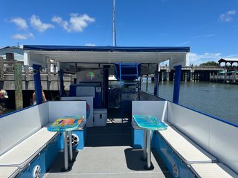 Charleston's Private Party Boat Rooftop Deck & Floating Party Mat BYOB Charter image 34