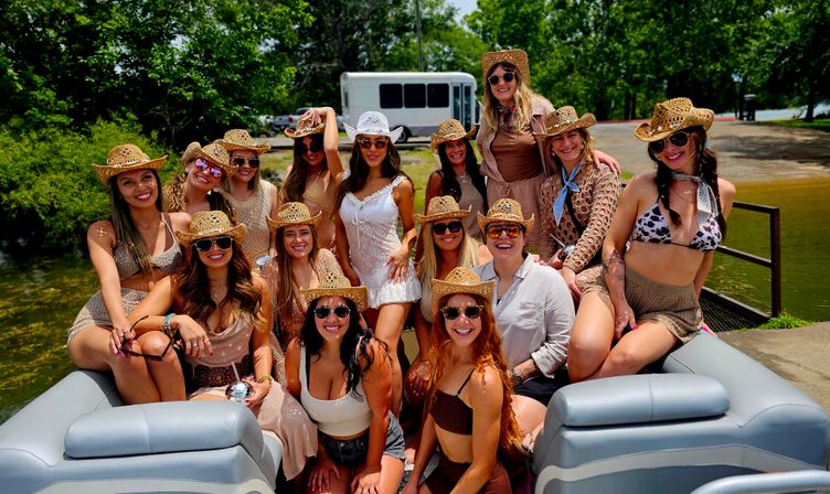 Rowdy Boat Pontoon Party at Party Cove on Percy Priest with BYOB, Licensed Captain & Optional Shuttle Transportation image 5