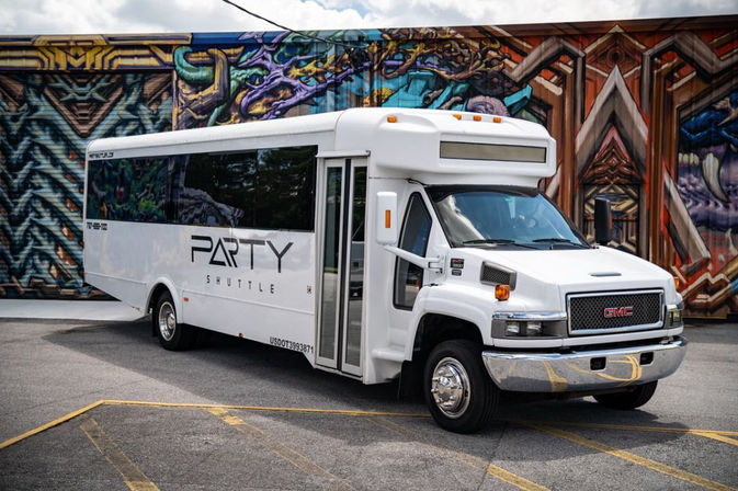 Off Peak Season: BYOB Premier Party Bus Experience in Tampa Bay with LED Lights, Stocked Cooler, 4K TVs, & Sound System image 3