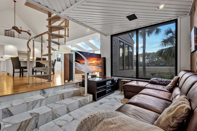 Marsh Oasis: Stunning 4BR Sea Pines Stay with Hot Tub image 3