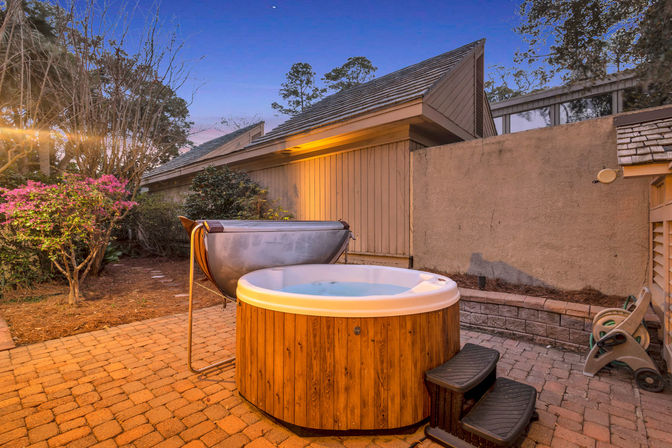 Marsh Oasis: Stunning 4BR Sea Pines Stay with Hot Tub image 52