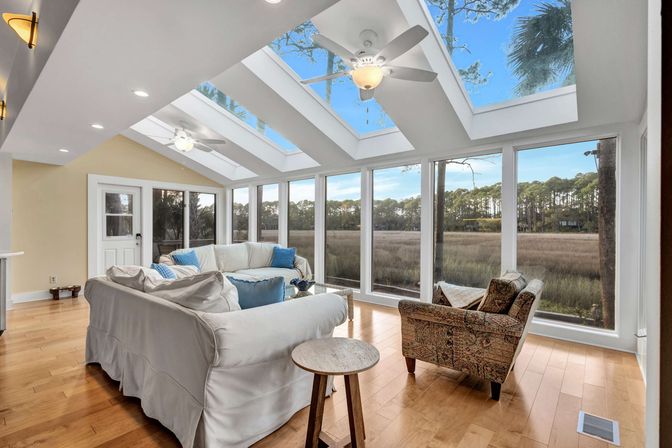Marsh Oasis: Stunning 4BR Sea Pines Stay with Hot Tub image 1