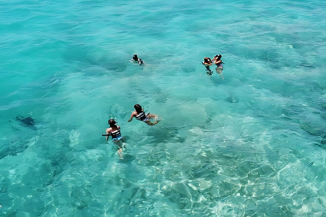 Join the Catamaran Party: Snorkeling, Open Bar, Music & Pickup Included image 11
