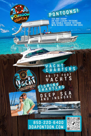 Exclusive Yacht Charters & Luxury Pontoon Rentals in 30A: Your Ultimate Boating Experience image 12
