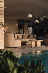 Studio 54: Glam Beachfront Villa with 2 Pools, Cinema, Gym + Private Chef image 43